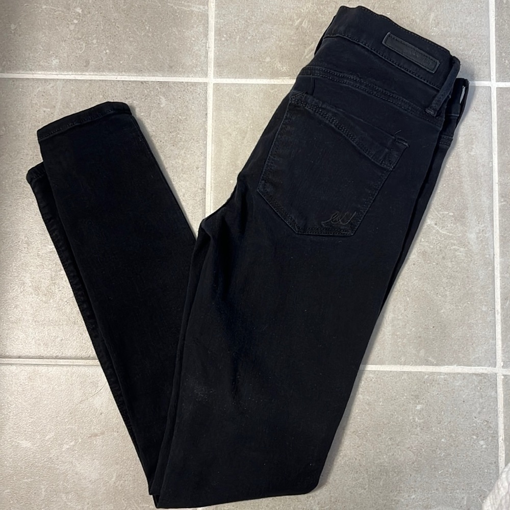 Express mid rise jegging black